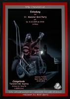 Titelbild des Albums: 11. Monster Bird Party / Halloweenparty am 31.10.2009